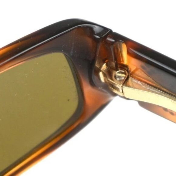 CHANEL CC Logo Sunglasses Eye Wear Plastic Brown GHW Italy 5104-B 63RF983 - Picture 7 of 12